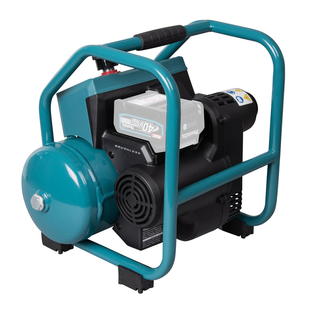 Compressor de bateria XGT® AC001GZ: potência e mobilidade para uma utilização versátil